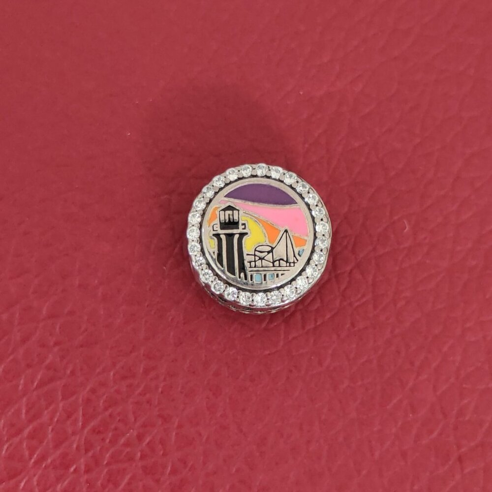 Pandora Sandusky Ohio State Exclusive Charm Bead Bracelet Pendant S925 ALE